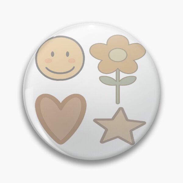 Item preview, Mini symbols - heart, flower, star and smiley designed and sold by FehlingMedia.