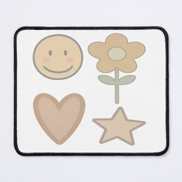 Item preview, Mini symbols - heart, flower, star and smiley designed and sold by FehlingMedia.