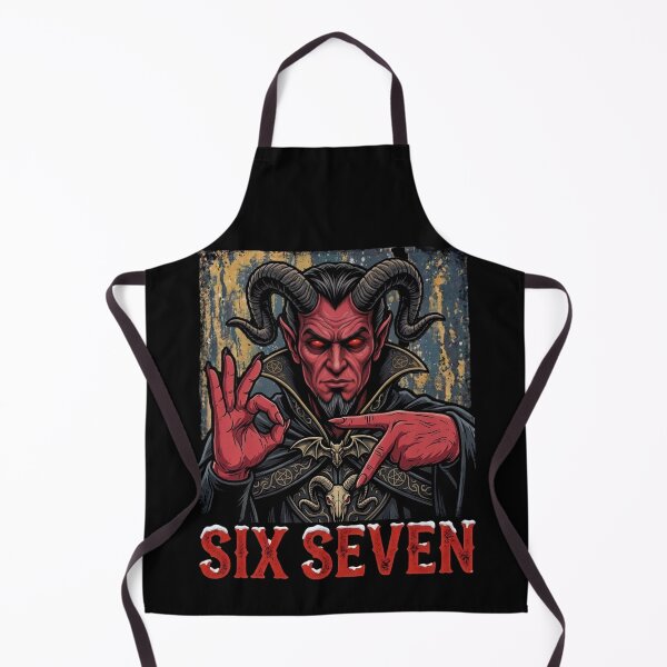 Item preview, Devil Math Meme – Six Seven Dark Humor Satan designed and sold by SidTastic .