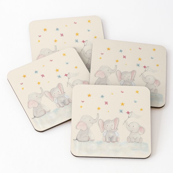 Item preview, Elephants designed and sold by LLilyArt.