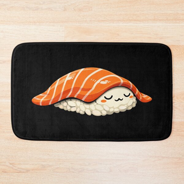 Item preview, Sleeping Nigiri – Retro Japan Sushi Illustration designed and sold by Pineapple-Tree.