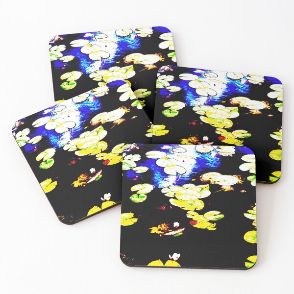Item preview, Stained Glass Lotus Pond Pattern designed and sold by Annalucia.