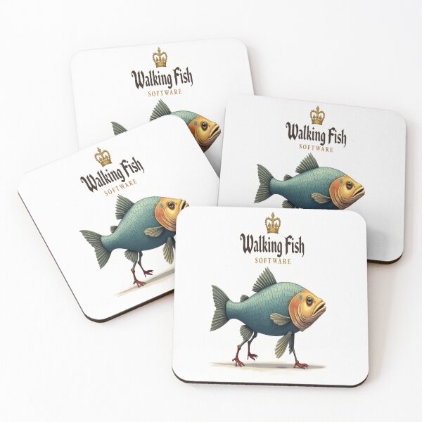 Item preview, Walking Fish Software Crown Logo  designed and sold by mittie101.