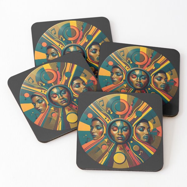 Item preview, Afro Soul Rhythm & Geometric Harmony Art designed and sold by Indoni.