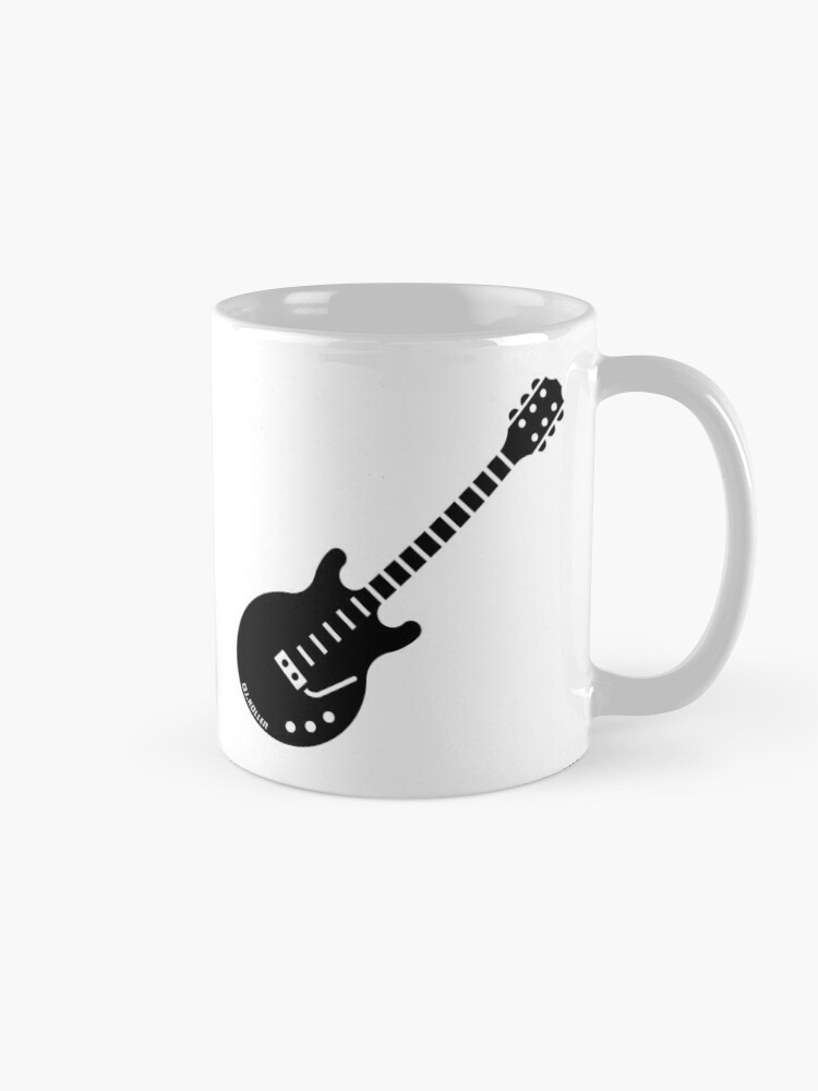 Electric Guitar Coffee Mug  Lightweight Ceramic Coffee Mug