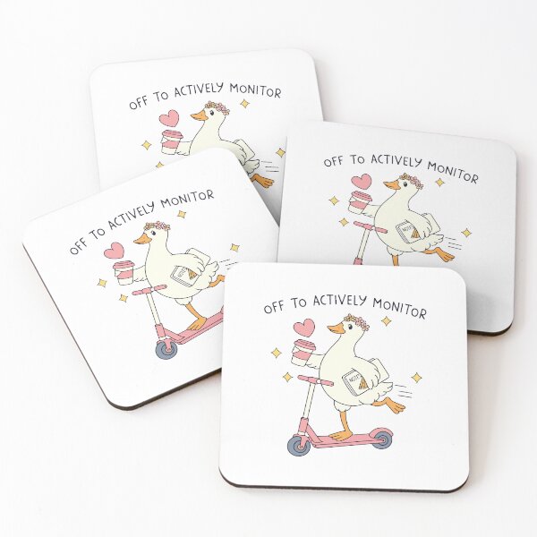 Item preview, Off to Actively Monitor You Got This Test Day Funny Teacher Goose Humor designed and sold by kiralynstration.