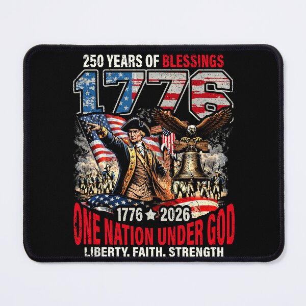Item preview, One Nation Under God 250 Years 1776 2026 designed and sold by Patchina.