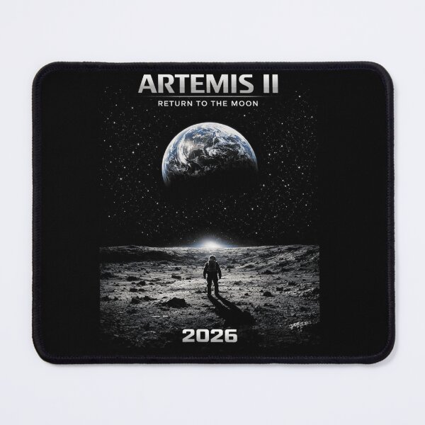 Item preview, Artemis II Return To The Moon 2026 Space Exploration Astronaut Poster designed and sold by Taniyah Gomes.