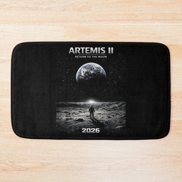 Item preview, Artemis II Return To The Moon 2026 Space Exploration Astronaut Poster designed and sold by Taniyah Gomes.