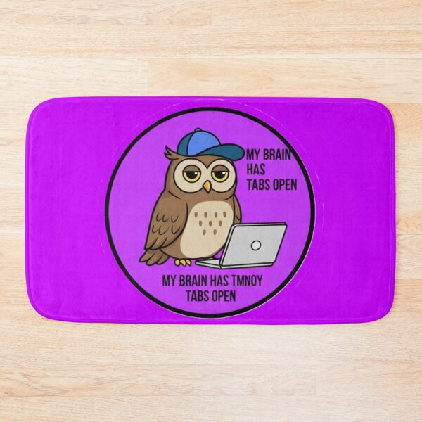 Item preview, my brain has tabs open designed and sold by Shop-Pi.