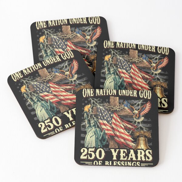 Item preview, One Nation Under God 250 Years 1776 2026 designed and sold by Patchina.