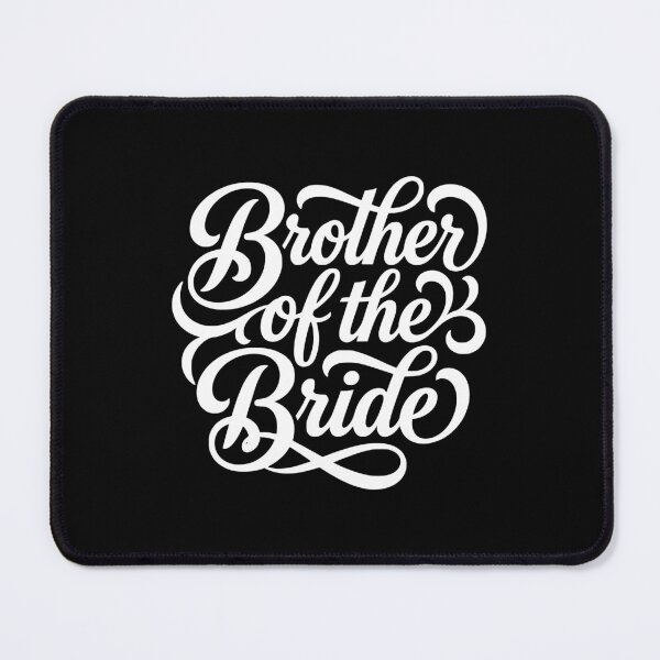 Item preview, Brother of the Bride Wedding Party Script Design designed and sold by AntiqueImages.