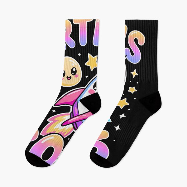 Item preview, Cute Kawaii Artemis 2026 Rocket Ship Moon and Stars Space Art designed and sold by Taniyah Gomes.