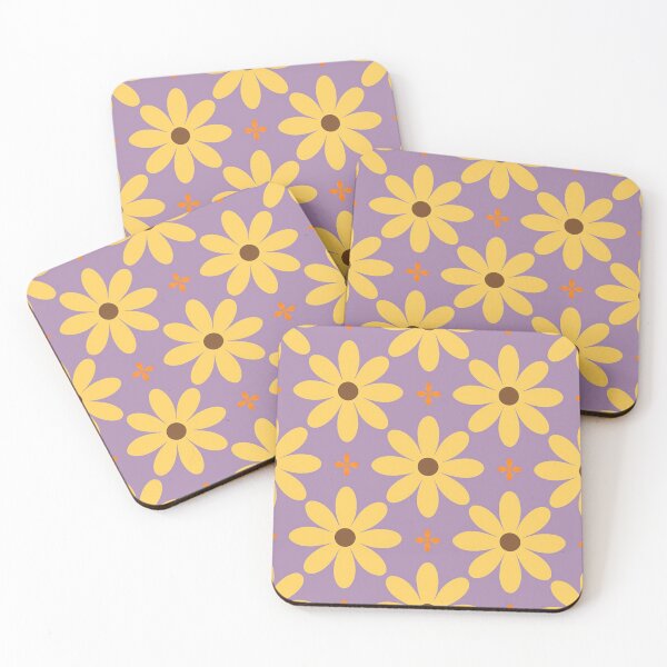 Item preview, Retro Daisy Pattern designed and sold by Kaori Dream Space.