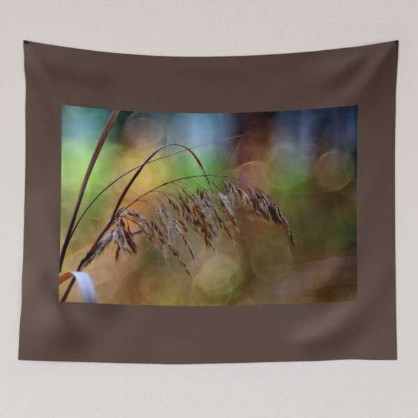 Item preview, Golden Dreamy Grass Bokeh Light designed and sold by onubi.