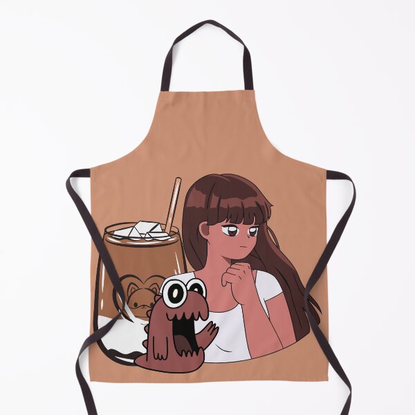 Item preview, Iced Coffee Vibes & Caffeine Energy – Aesthetic Anime Girl designed and sold by Kanniax.