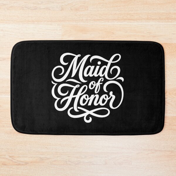 Item preview, Maid of Honor Wedding Party Elegant Script designed and sold by AntiqueImages.
