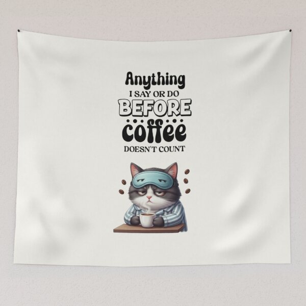 Item preview, Cat and Coffee designed and sold by Aise06.