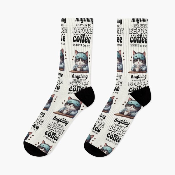 Item preview, Cat and Coffee designed and sold by Aise06.