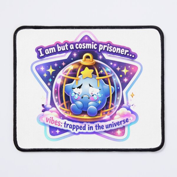 Item preview, Lumalee Cosmic Mood Meme Sticker  Cute Existential Star Funny Space Aesthetic designed and sold by Elviqus Shop.