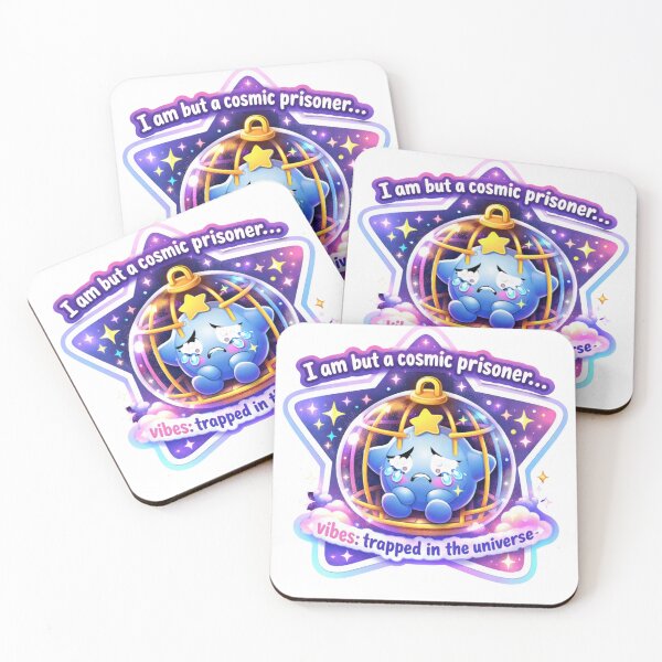 Item preview, Lumalee Cosmic Mood Meme Sticker  Cute Existential Star Funny Space Aesthetic designed and sold by Elviqus Shop.