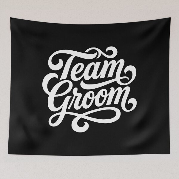 Item preview, Team Groom Wedding Party Bachelor Squad designed and sold by AntiqueImages.