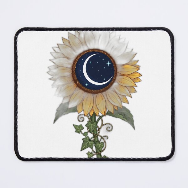 Item preview, Sunflower Crescent Sigil designed and sold by pumsquare.
