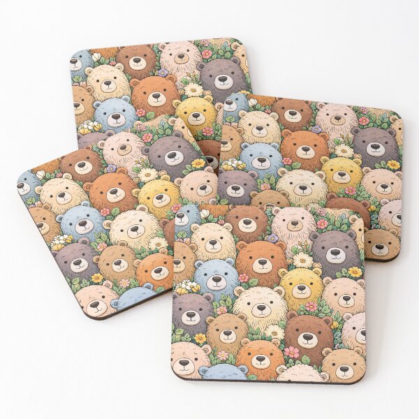 Item preview, Cute Teddy Bear Pattern – Cozy Pastel Kawaii case phone Design designed and sold by Dreamteeworks.
