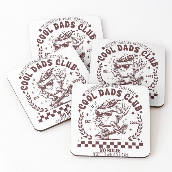 Item preview, Cool Dads Club No Rules Just Dad Jokes designed and sold by Patchina.