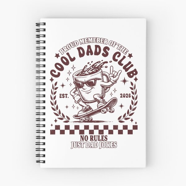 Item preview, Cool Dads Club No Rules Just Dad Jokes designed and sold by Patchina.