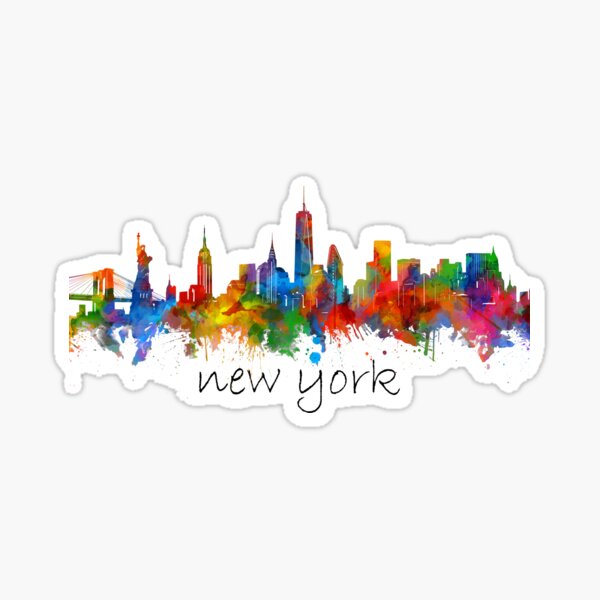 Item preview, new york skyline designed and sold by BekimART.