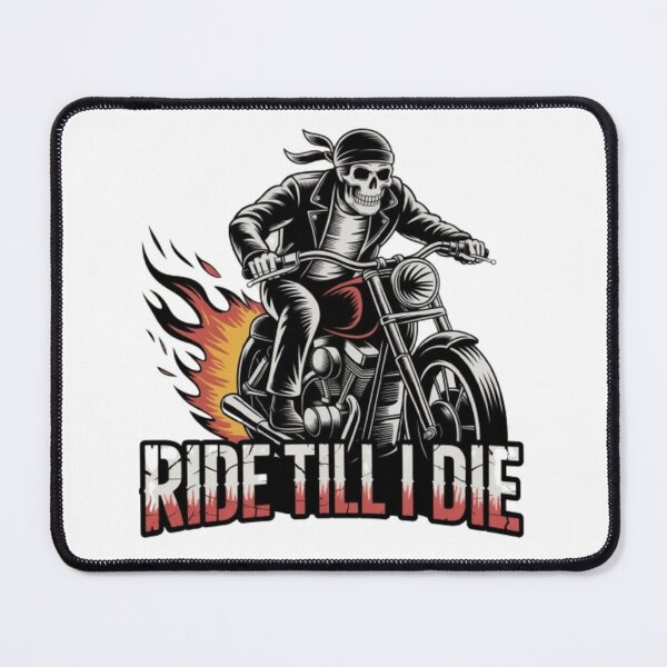 Item preview, Ride Till Die Skeleton Rider designed and sold by KAVRAO.