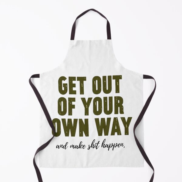 Item preview, Get Out of Your Own Way – Bold Motivational Poster for Doers designed and sold by GRITMOOD.