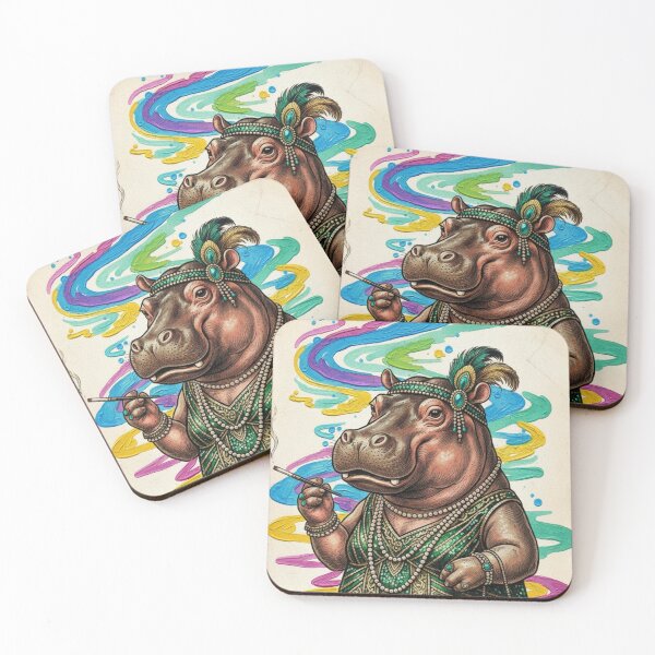 Item preview, Haute Hippopotamus  designed and sold by DDLeach.