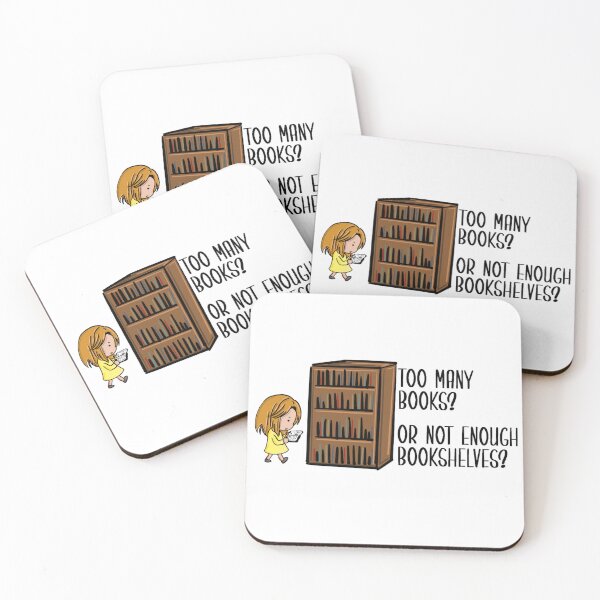 Item preview, Too Mamy Books? Or Not Enough Bookshelves? designed and sold by SuperFloofRes.