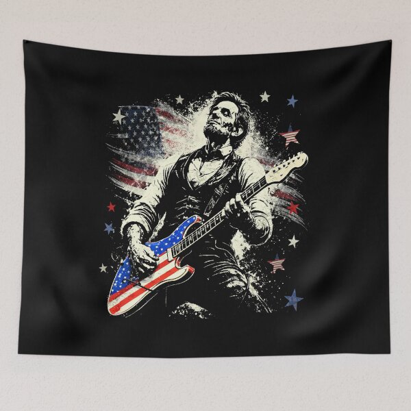Item preview, Abraham Lincoln Abe Lincoln Playing Guitar designed and sold by schoolofbullies.
