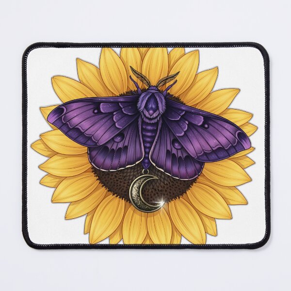 Item preview, Velvet Moth Sunflower Charm designed and sold by pumsquare.