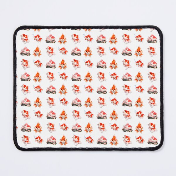Item preview, Goldfish Sakura Blossom Red Orange  designed and sold by JessArty ⭐⭐⭐⭐⭐.
