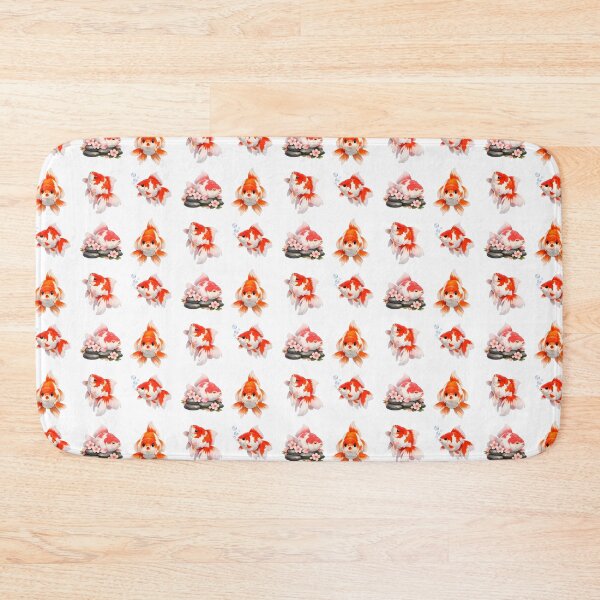 Item preview, Goldfish Sakura Blossom Red Orange  designed and sold by JessArty ⭐⭐⭐⭐⭐.