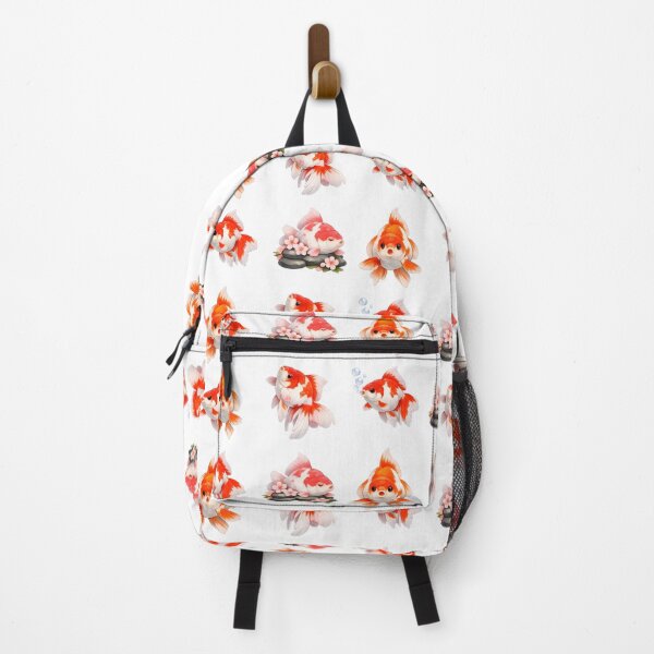 Item preview, Goldfish Sakura Blossom Red Orange designed and sold by JessArty ⭐⭐⭐⭐⭐.