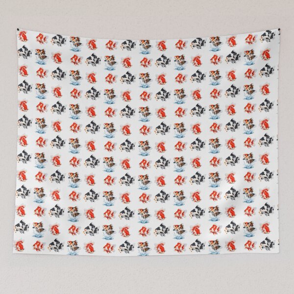 Item preview, Black White Fancy Goldfish designed and sold by JessArty ⭐⭐⭐⭐⭐.