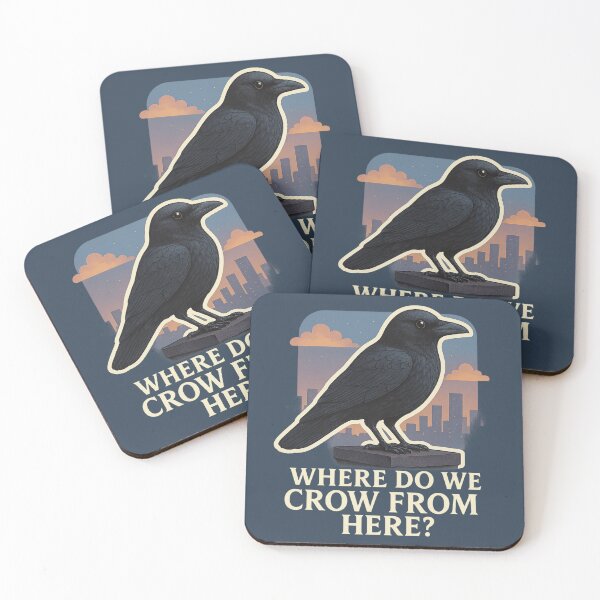 Item preview, Where Do We Crow From Here? designed and sold by ChirpInc.