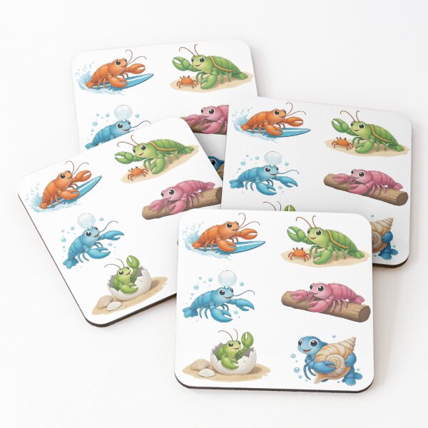 Item preview, Cute Colorful Lobster Ocean Animal Kawaii designed and sold by JessArty ⭐⭐⭐⭐⭐.