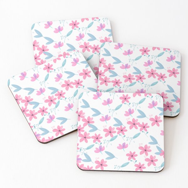 Item preview, Pink floral pattern — perfect for flower lovers and feminine aesthetics. designed and sold by Pink-Blossoms.