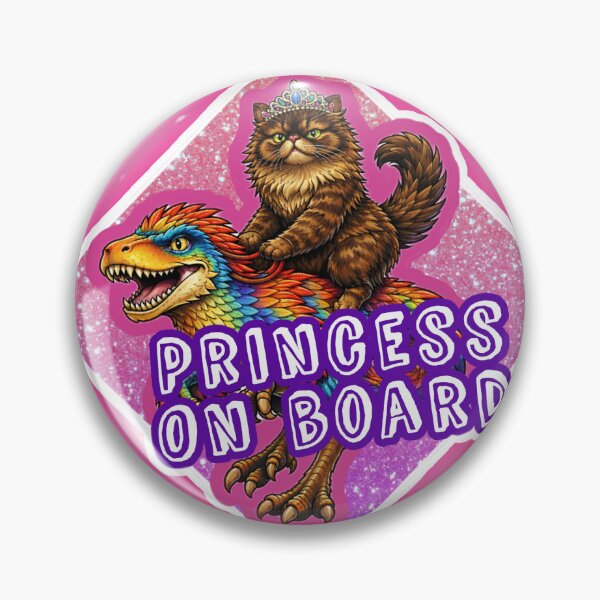 Item preview, Princess on Board designed and sold by Low Tide & other such chaos.