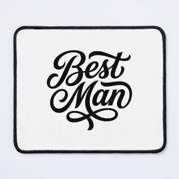 Item preview, Best Man Script Wedding Party Groomsman designed and sold by AntiqueImages.