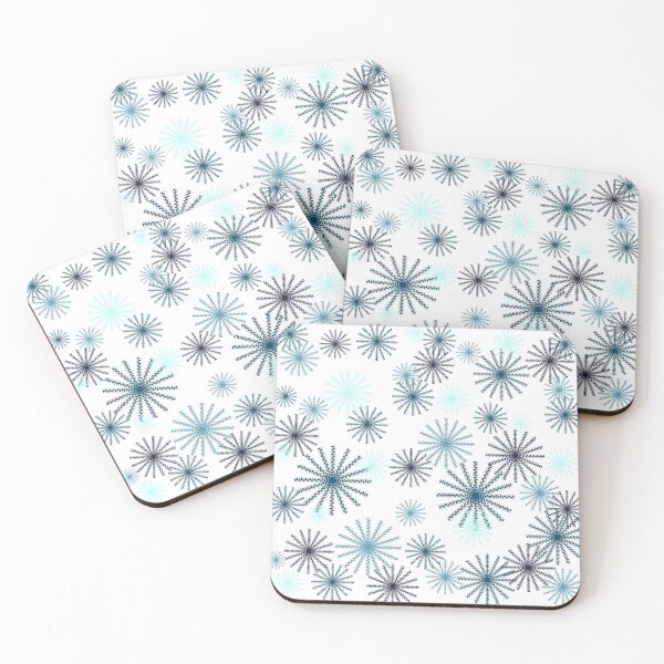 Item preview, Blue Firework Starbursts on Transparent Background designed and sold by Aidile.