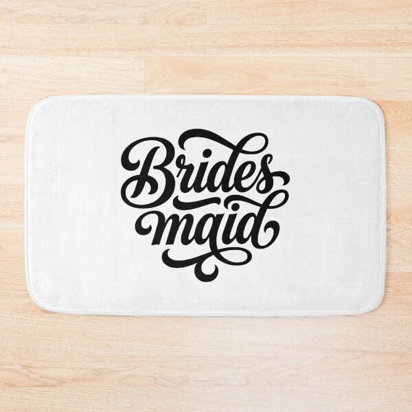 Item preview, Bridesmaid Wedding Party Calligraphy Script designed and sold by AntiqueImages.