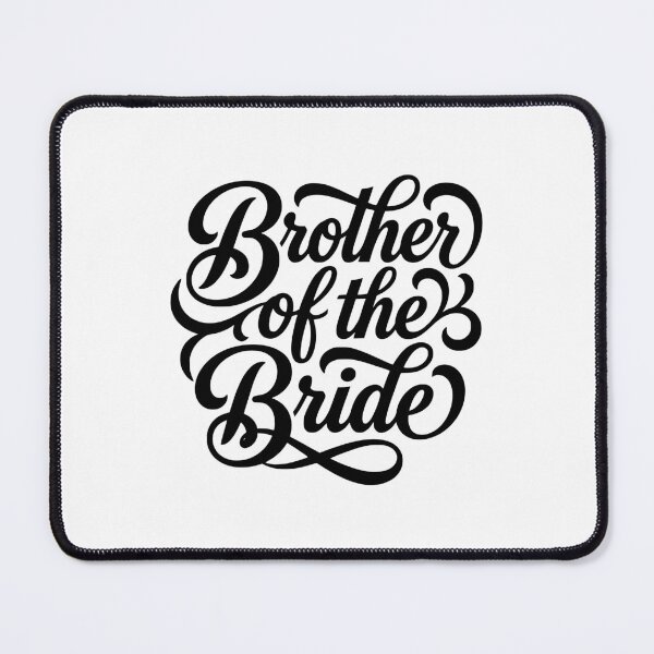 Item preview, Brother of the Bride Wedding Party Script Design designed and sold by AntiqueImages.
