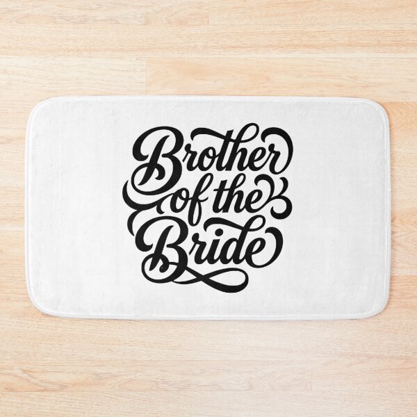 Item preview, Brother of the Bride Wedding Party Script Design designed and sold by AntiqueImages.